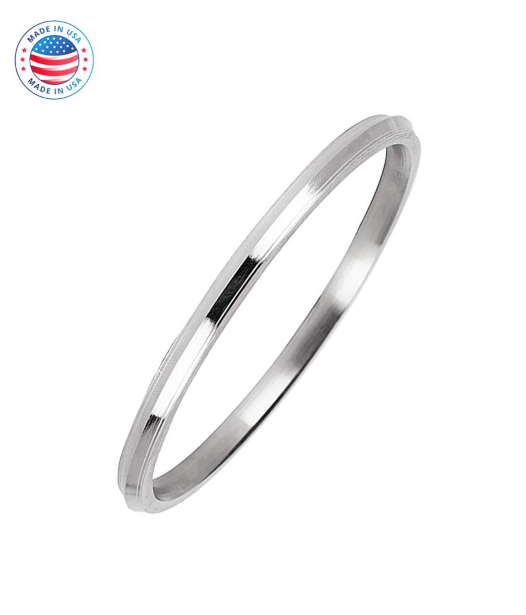 Handmade Sterling Silver Sikh Kada Bangle: Custom Engraved Punjabi