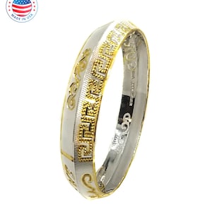 Handmade 999 Sterling Silver Sikh Khalsa Kara | Traditional Punjabi Kada Bracelet/Bangle with Brilliant Finish | Crafted in New York