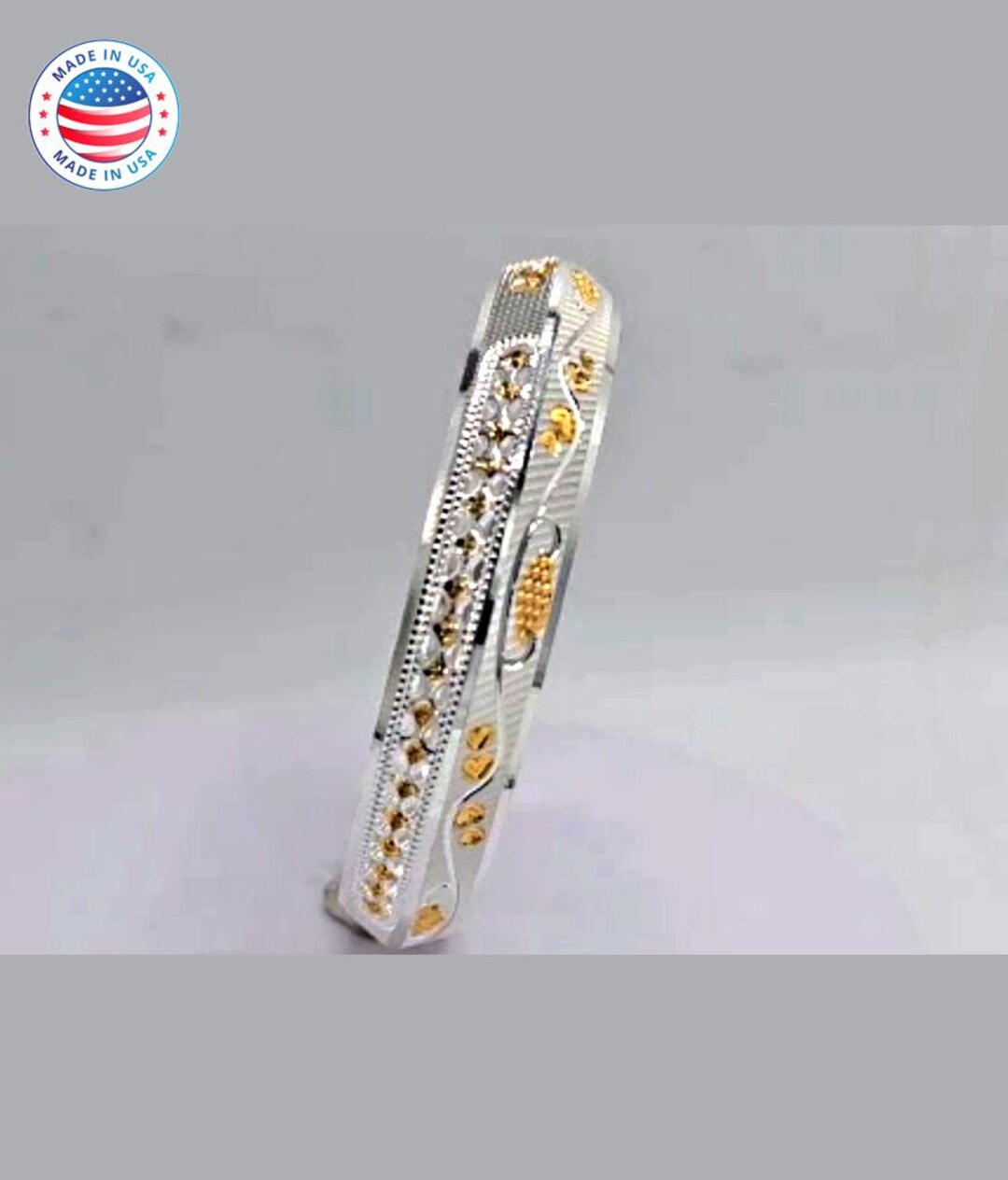 Pure Silver Sikh Khalsa | Silver Kara | Punjabi Bangle | Made in