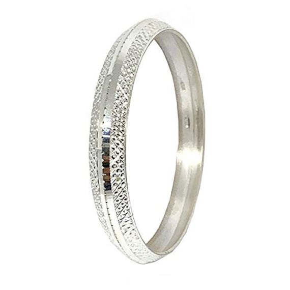 Solid 925 sterling silver handmade punjabi sikha bangle bracelet kada all  sized mens or girls bangle kada daily use jewelry nsk431  TRIBAL  ORNAMENTS