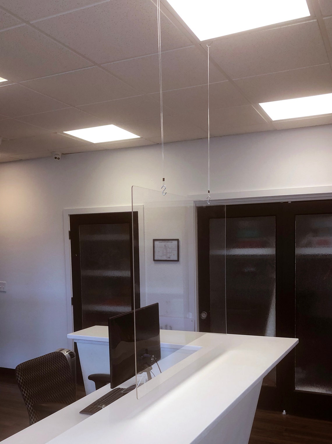 Hanging Sneeze Guard USA MADE Etsy