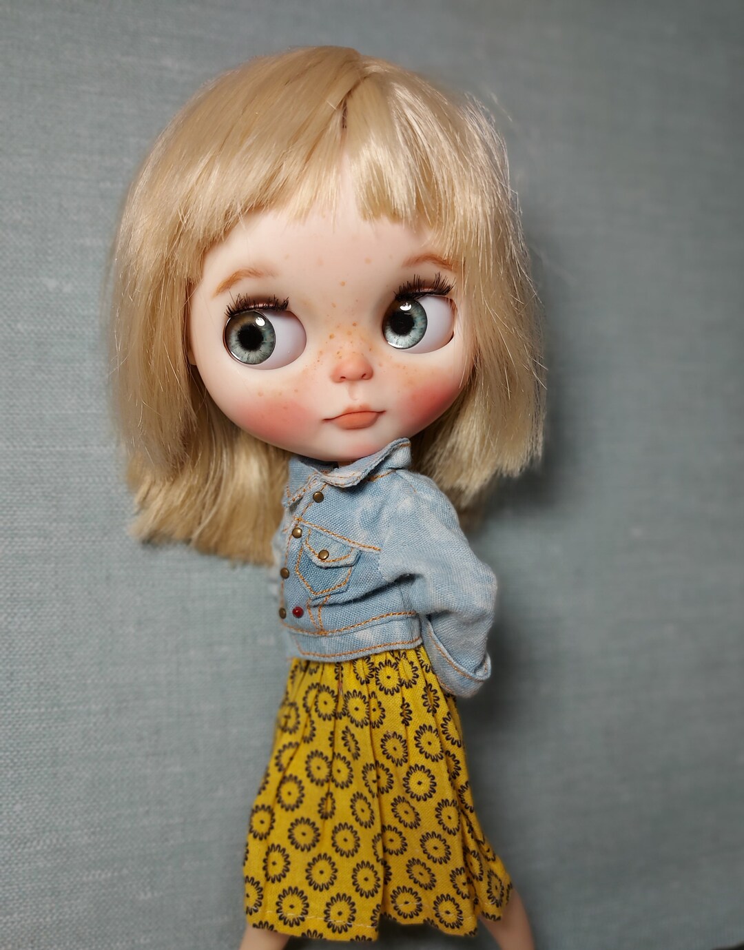 BLYTHE DOLLS CUSTOM, OOAK doll, Blythe personnalisée, stranger things