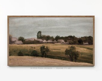 Samsung Frame TV Art | Landscape Painting | Vintage Painting | Art for Samsung Frame TV | Digital Download | Instant Download