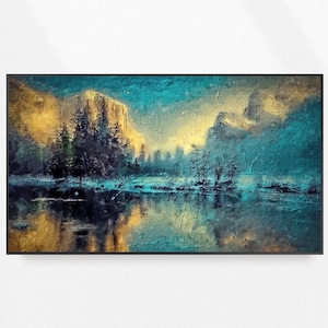Samsung Frame TV Art | Yosemite National Park Digital Art | California Digital Art | Samsung TV Print | Art Frame TV | Instant Download