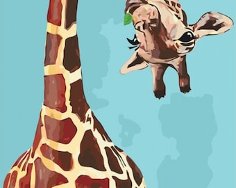 WOWDECOR Lot De 2 Kits De Peinture à L'huile Par Numéros Pour