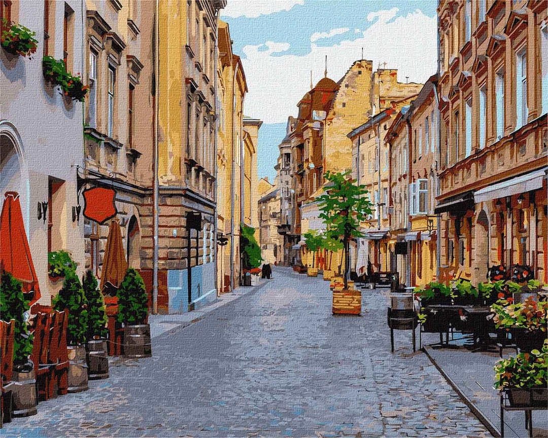 Ukraine City Lviv Paint by Number Kit Diy Painting Kit Painting on ...