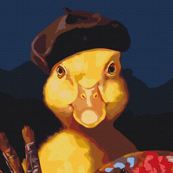 Duck Paint by Number Etsy