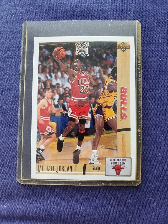 Michael Jordan Upper Deck 91/92 Etsy
