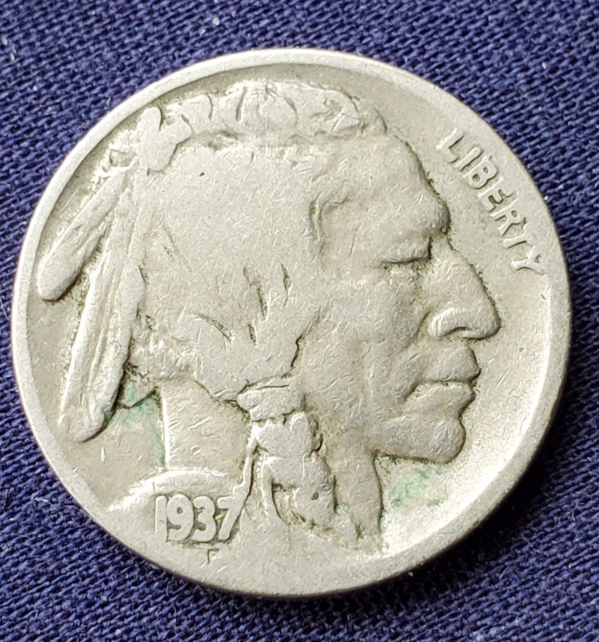 1937 Indian Head Nickle Etsy