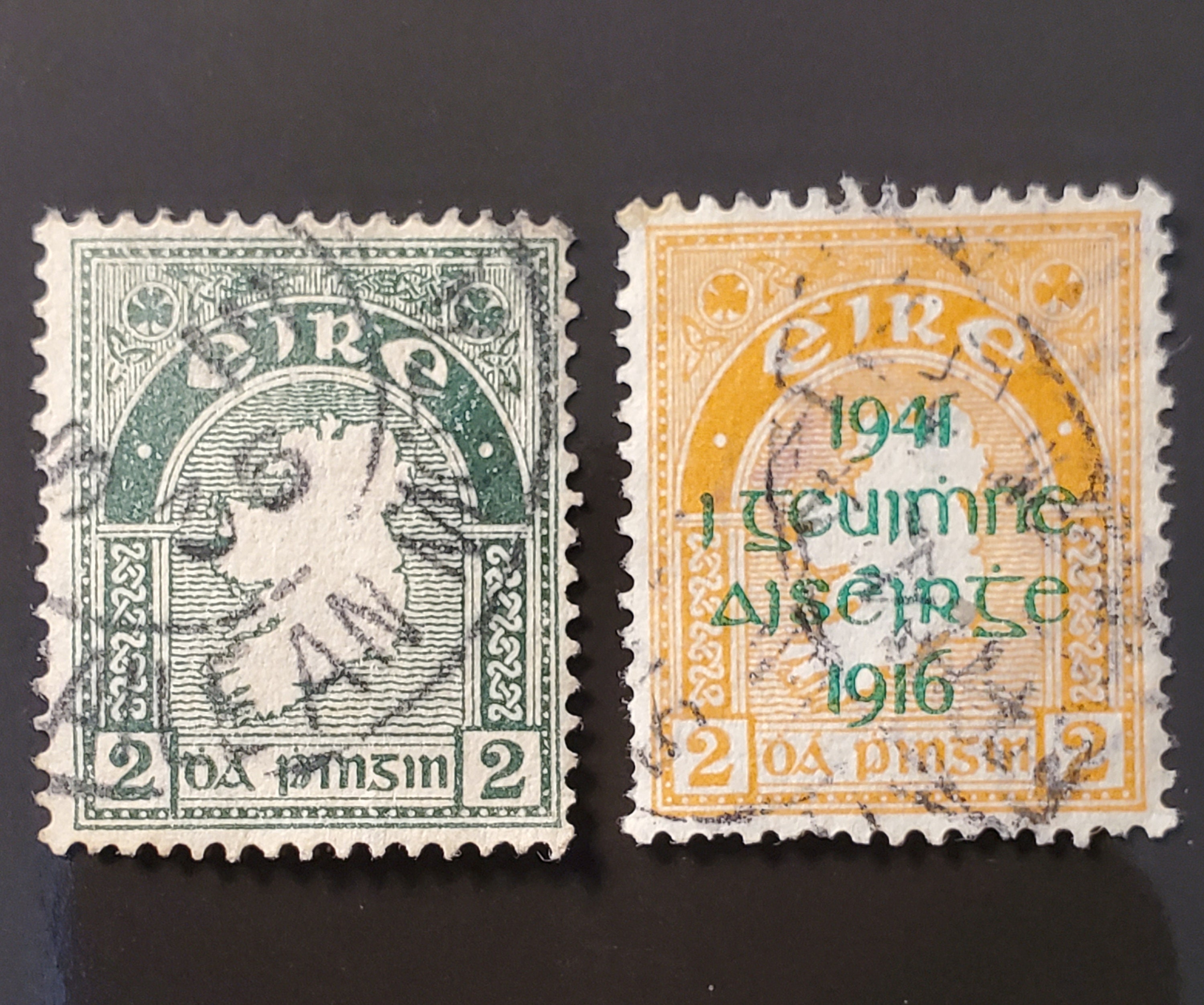 1934 Eire Stamps Very Rare From Ireland. Selling Both | Etsy