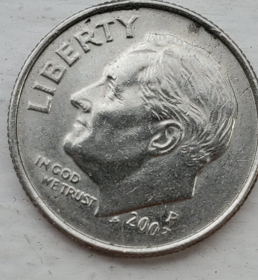 ERROR 2003 Roosevelt Silver Dime Error Half Strike on the 3 Etsy