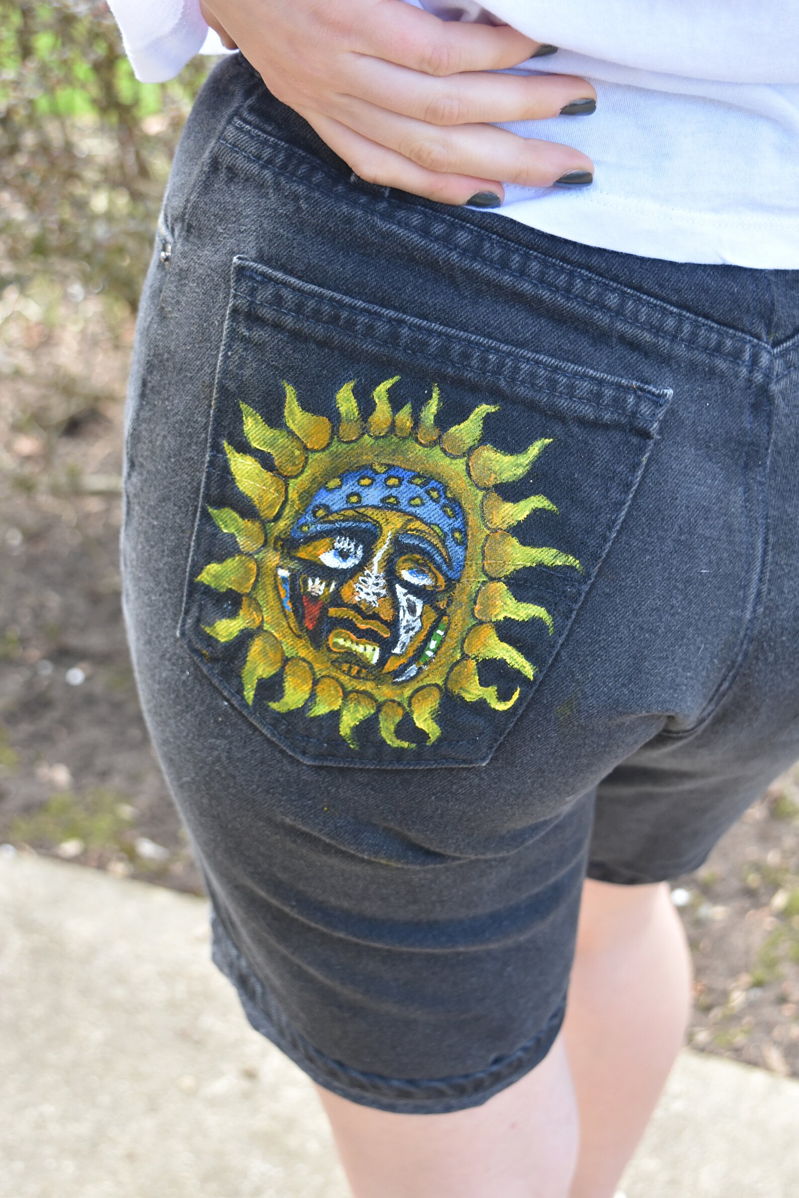 Vintage Levis Bermuda Sublime Logo Painted Shorts | Etsy