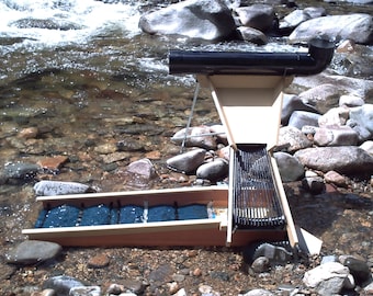 Gold Therapy Prospector Gutter Sluice Run Youtube Gold Diy Gold Mining Equipment Gold Wash