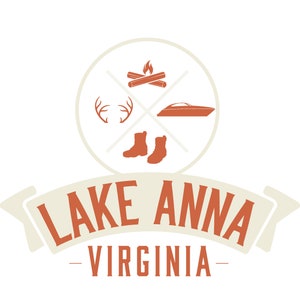 Lake Anna Virginia Logo Vector PNG Logo for Download