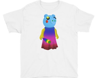 Piggy Roblox Clowny Piggy Roblox Piggy Shirt Roblox Shirt Etsy - argentina swim shirt roblox