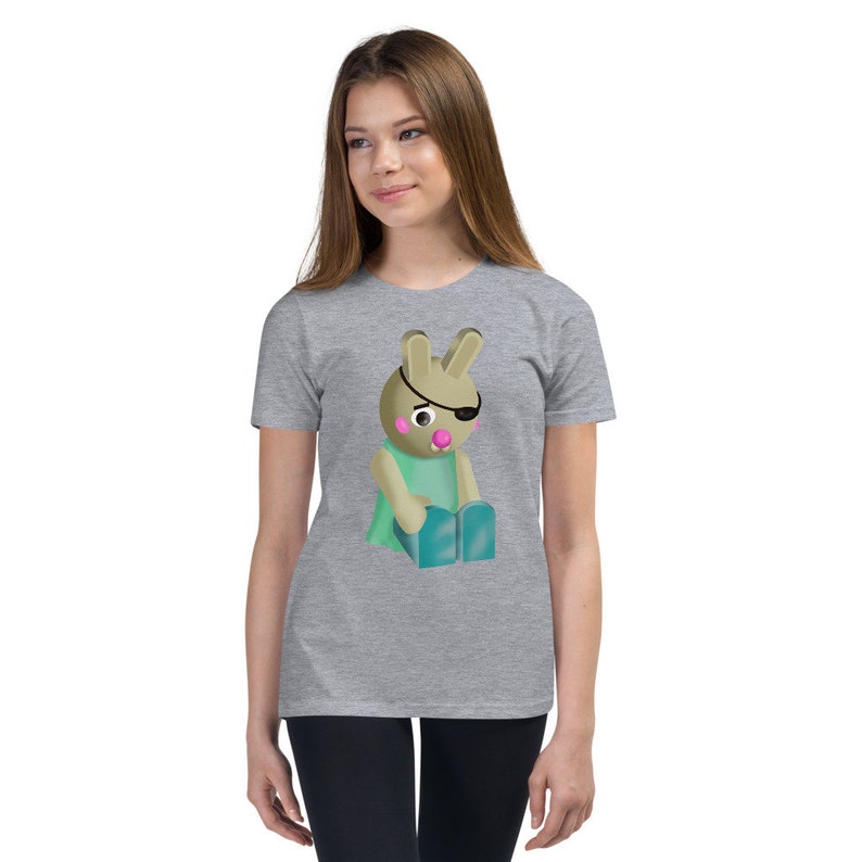 Piggy Bunny Roblox Piggy Piggy Shirt Piggy T Shirt Piggy Etsy - bunny girl roblox shirt