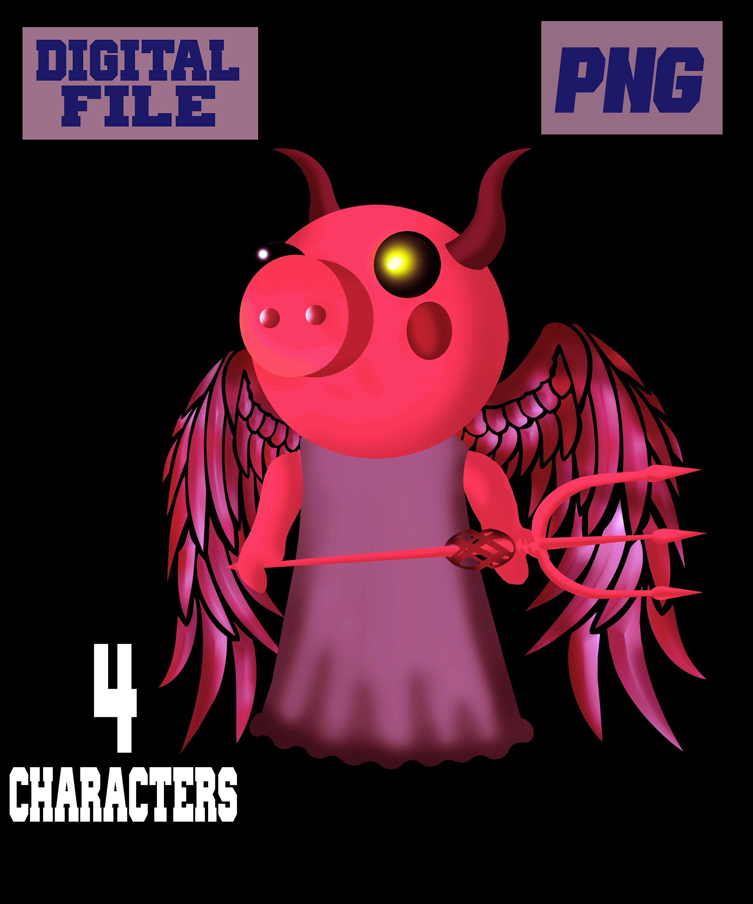 Png Piggy Roblox Game Gaming Character..instant (Download Now) 