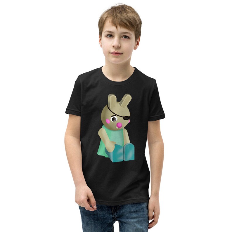 Piggy Bunny Roblox Piggy Piggy Shirt Piggy T Shirt Piggy Etsy - bunny girl roblox shirt