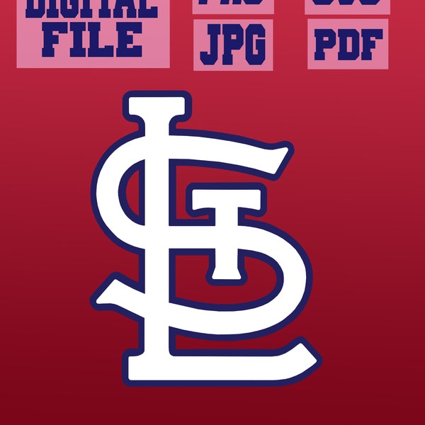 svg/png/jpg/pdf STL St. Louis cut file for Cricut .. instant download.. download digital file