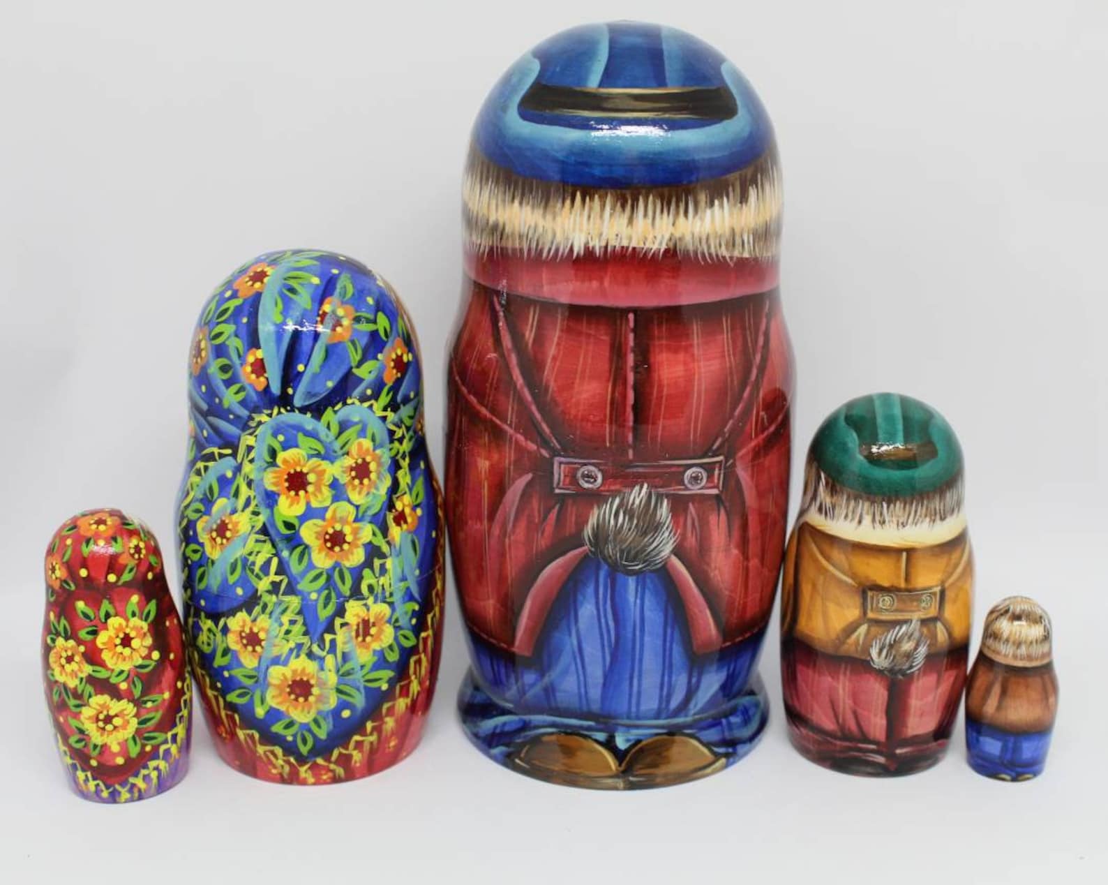 Easter nesting dolls matryoshka Bunnys family ready to Etsy