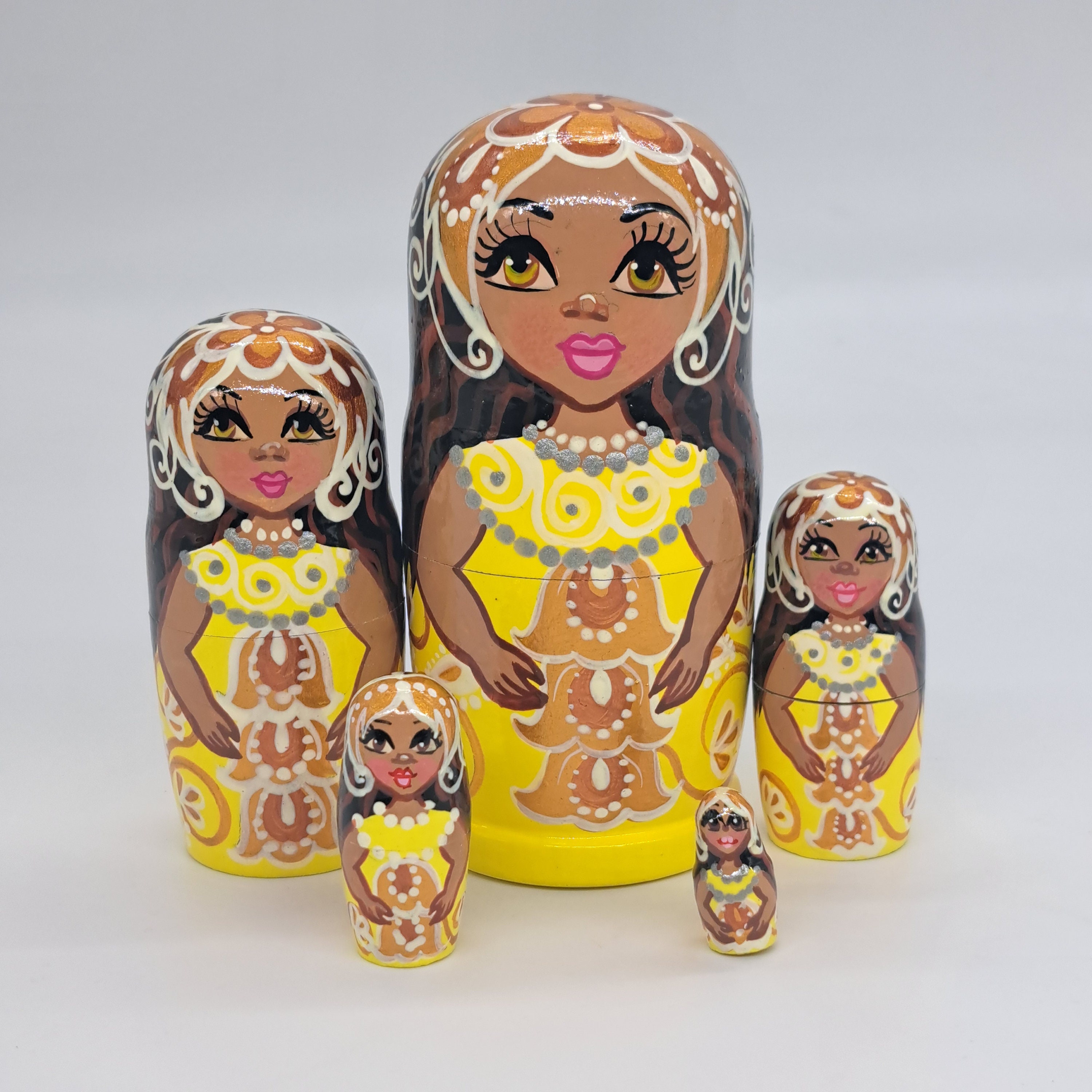African nesting dolls on sale