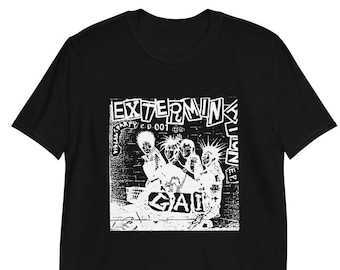 GAI Extermination Unisex T-shirt Japanese Hardcore Punk - Etsy