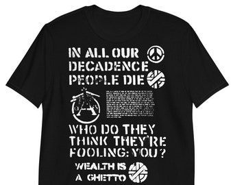 CRASS Tshirt - Punk is Dead Lyrics, My Original Design, Looks