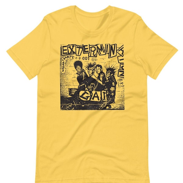 GAI Extermination Unisex T-Shirt Japanese Hardcore Punk