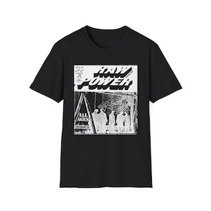 RAW POWER vintge tour Tシャツ Raw Power T Shirt - Etsy