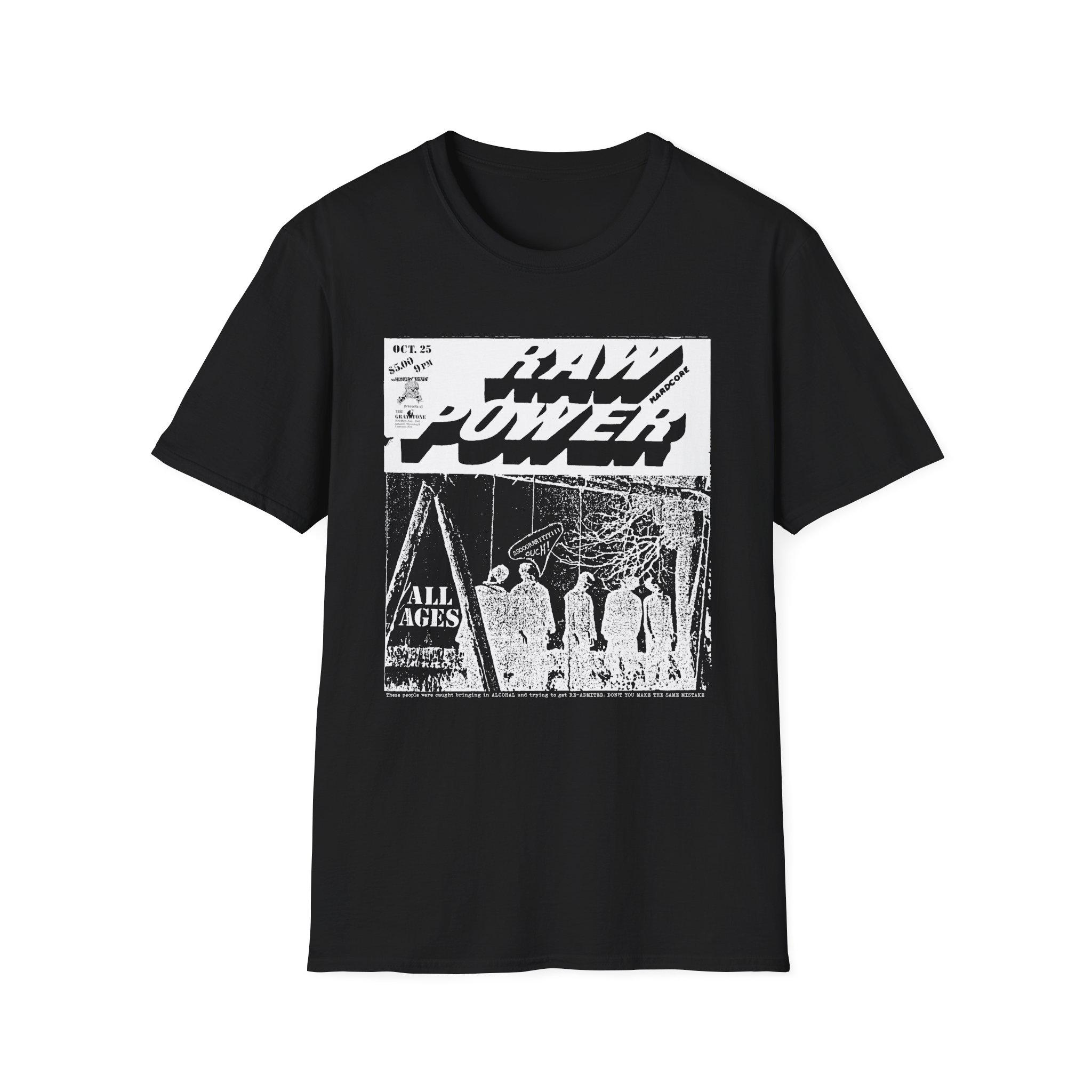 RAW POWER vintge tour Tシャツ Iggy Pop 1988 RAW POWER Vintage Shirt by Blue Thunder Size L