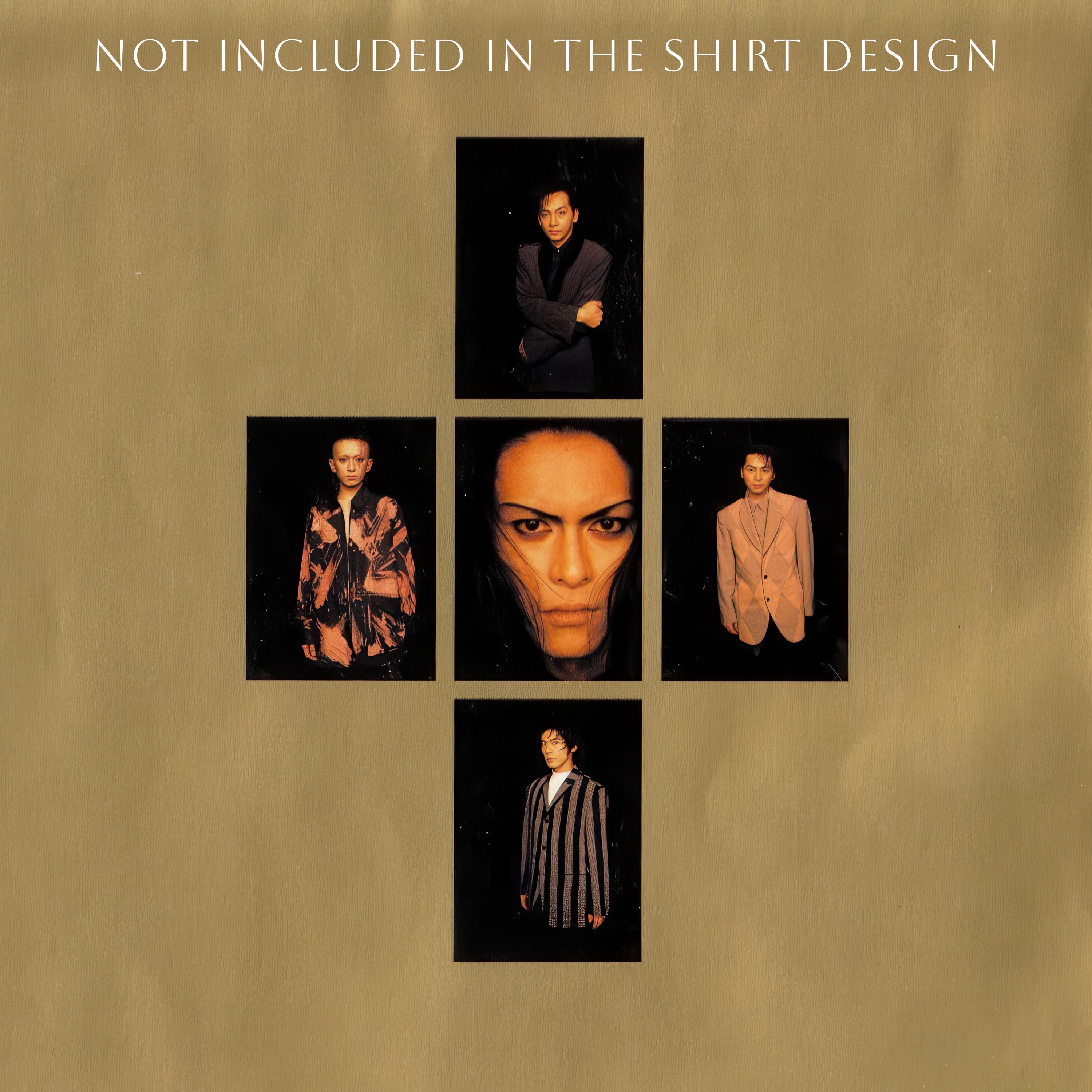 Buck-tick T-shirt, Darker Than Darkness, 90s Visual Kei, Atsushi