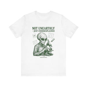 Aliens Are Real Tee: Vintage Graphic Print, Unisex Bella Canvas 3001