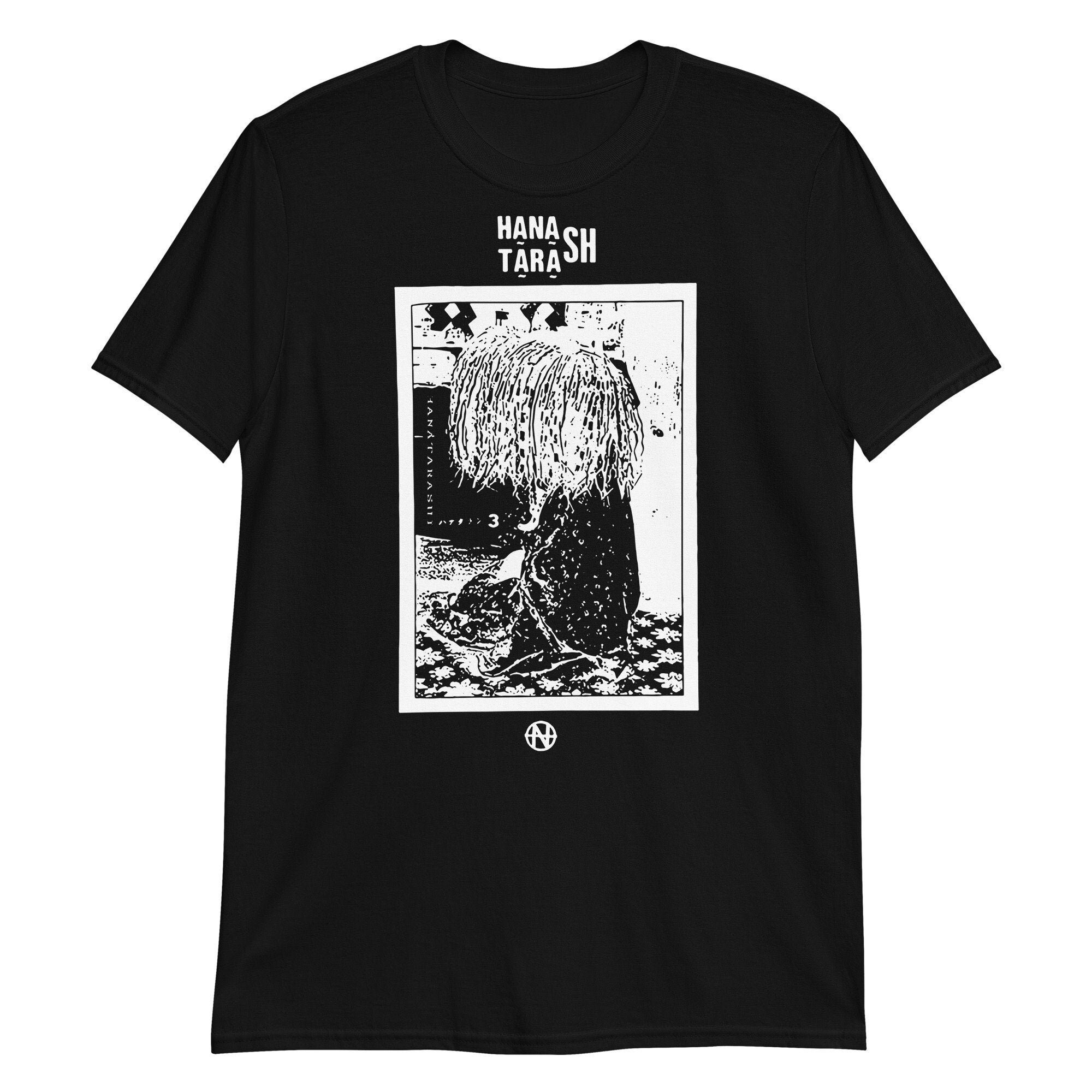 Hanatarash T-shirt Short-sleeve Unisex, Japanese Noise Boredoms