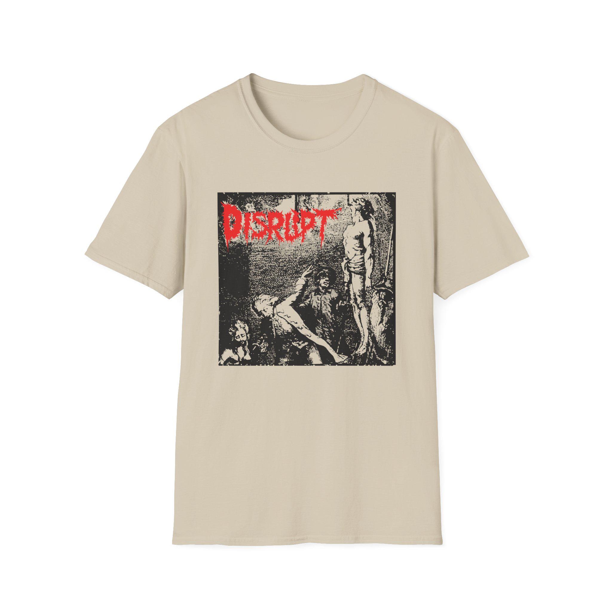 Disrupt Tシャツ、Warcollapse、パンク、2つのライトカラーウェイ 