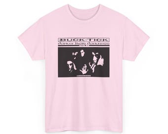 トップス 93s BUCKTICK darker than darkness DM1291 Buck-tick T-shirt, Darker Than Darkness Cross, 90s Visual