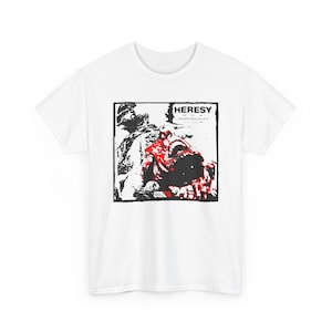 Heresy Tee-Shirt, Never Healed Flexi ep, Unisex UK Hardcore, 3 colorways