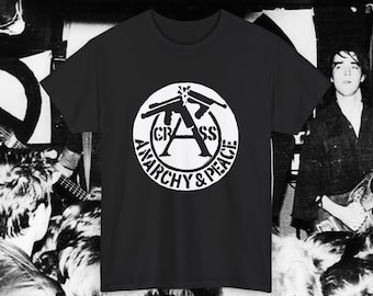 Crass Tee-Shirt, Anarchy and Peace, 5 colorways