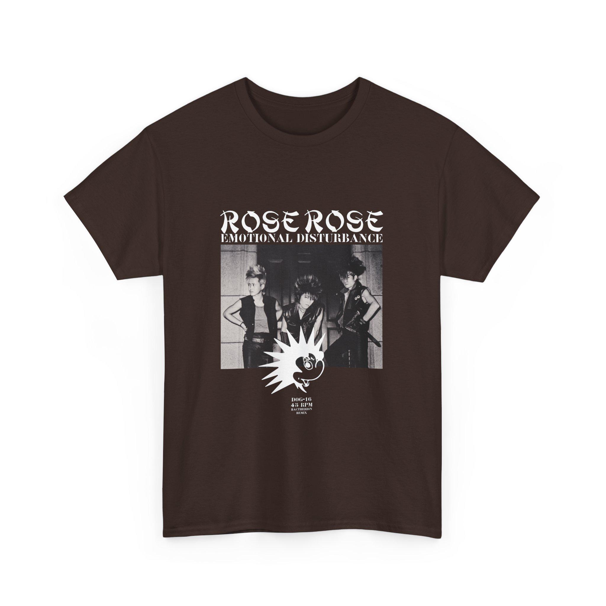 Rose Rose Tee-shirt, Emotional Disturbance, Oldschool Japanese