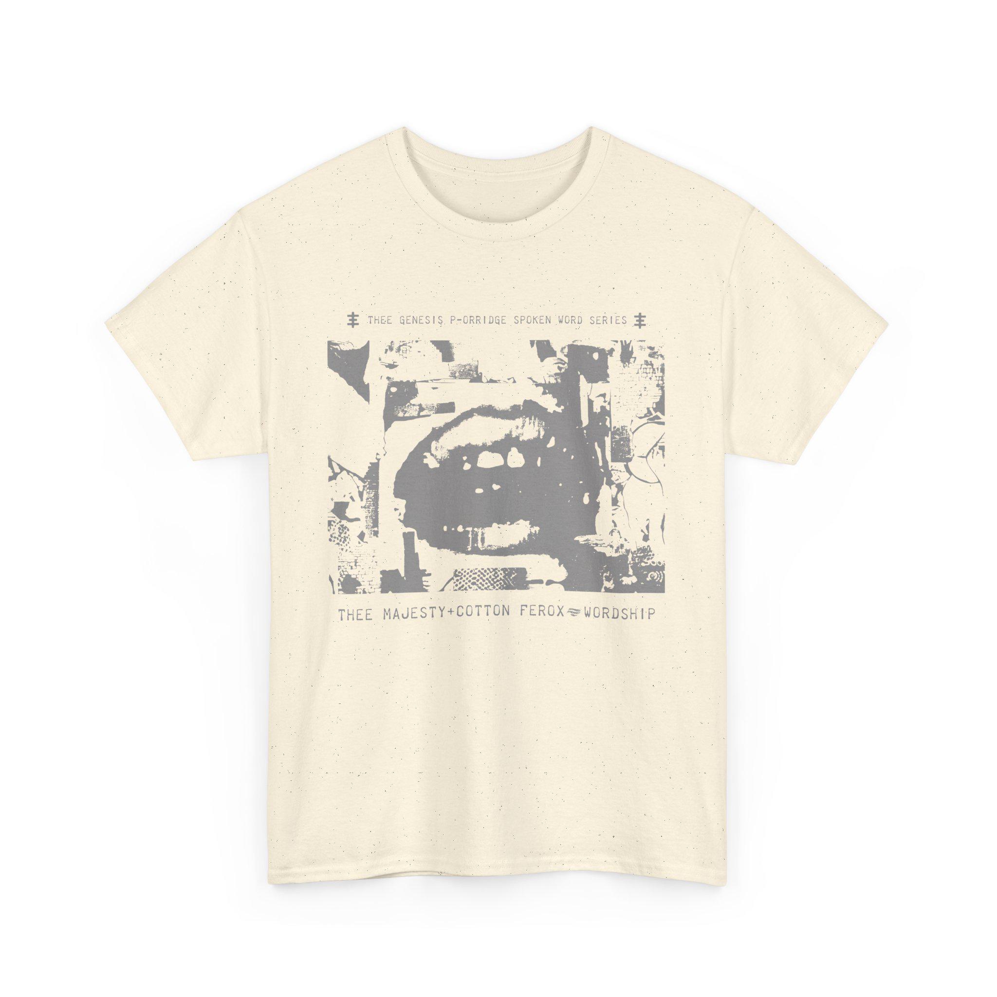 Genesis P-orridge Tee-shirt, Limited 10/10, Thee Majesty Cotton