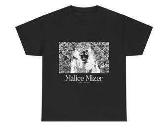 Malice Mizer Tee-Shirt, Sans Logique Demotape, Visual Kei, Mana, Kozi, 4 colorways, Gothic Gift For Her