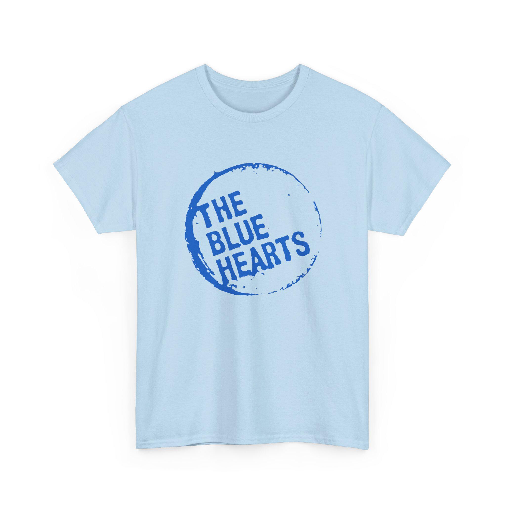 The Blue Hearts T-shirt, Distressed Logo, 80's Japanese Punk Rock