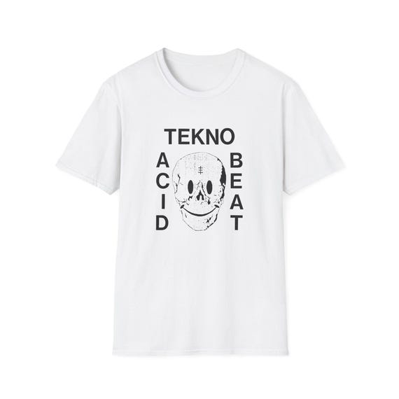 Tekno Acid Beat, Tee-shirt, Unisex Softstyle, 6 Colorways - Etsy