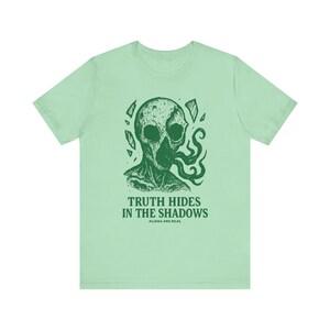 Aliens Are Real Tee: Vintage Graphic Print, Unisex Bella Canvas 3001