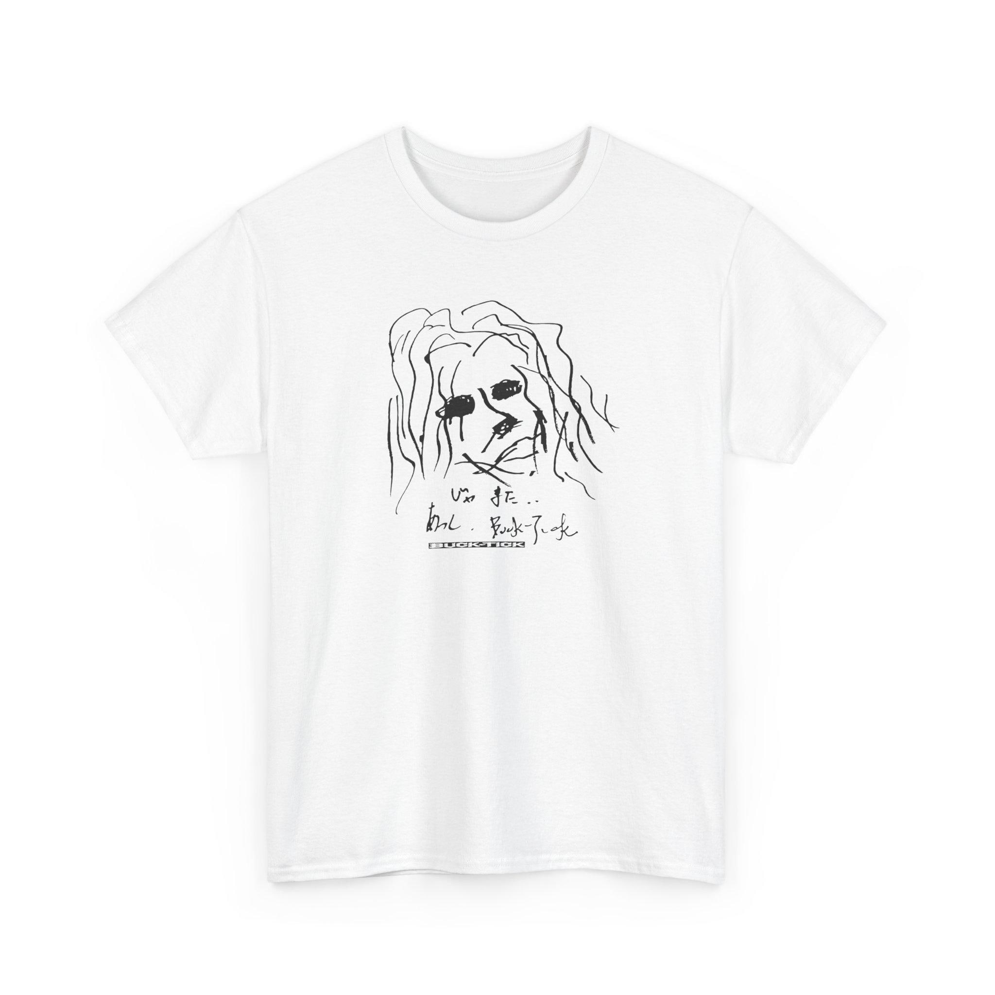 Buck-tick Tee-shirt, Atsushi Sakurai Original Signed Drawing