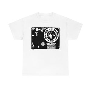 No For An Answer Tee-Shirt, Unisex Heavy Cotton, Straight-Edge Hardcore, Hard Stance, Chain of Strength, Brotherhood