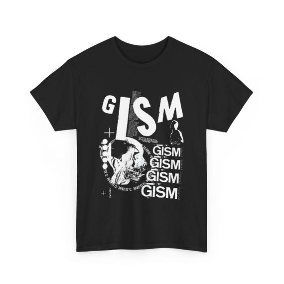 GISM Tee-shirt, Collage, Old-school Japanese Hardcore Punk