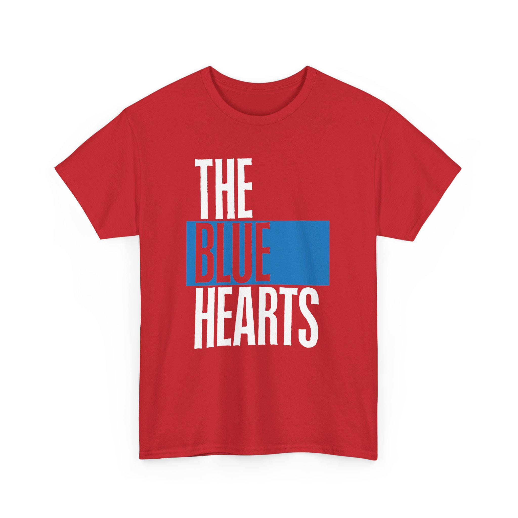 The Blue Hearts T-shirt, Blue Logo, 80's Japanese Punk Rock - Etsy