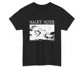 Malice Mizer Tee-Shirt, Sadness Demotape, Visual Kei, Mana, Kozi, 3 colorways