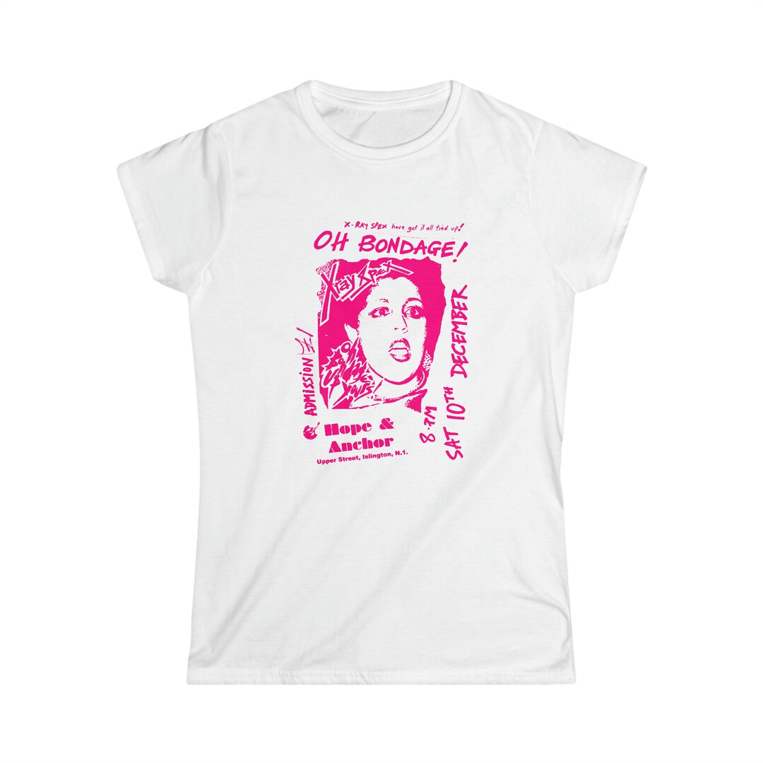 Xray Spex Women's Teeshirt, Poly Styrene, Vintage London Punk Gift