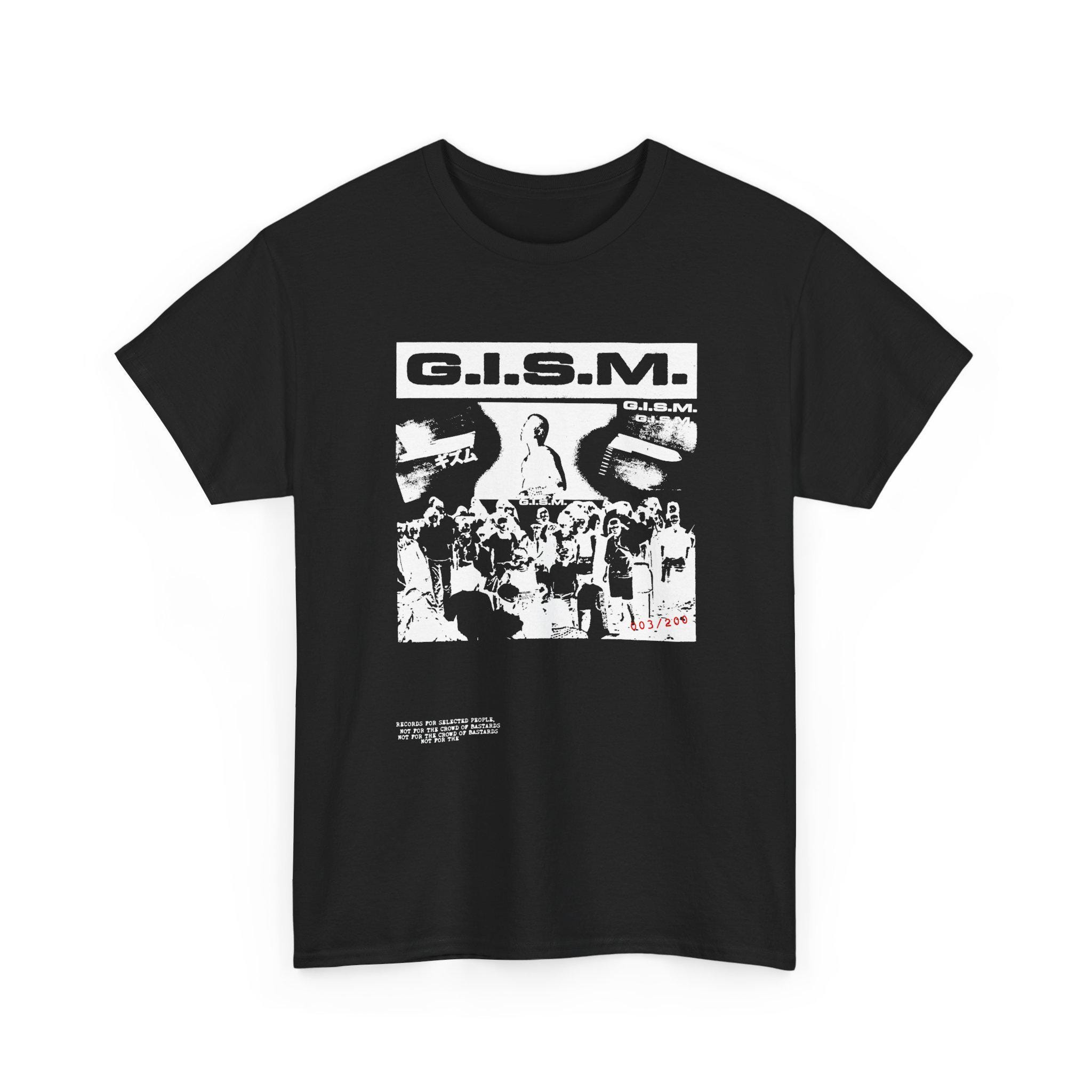 zouo ロングティーシャツ　gism ジャパコア　 crust GISM Tee-shirt, Japanese Oldschool Hardcore, Crust Unisex - Etsy
